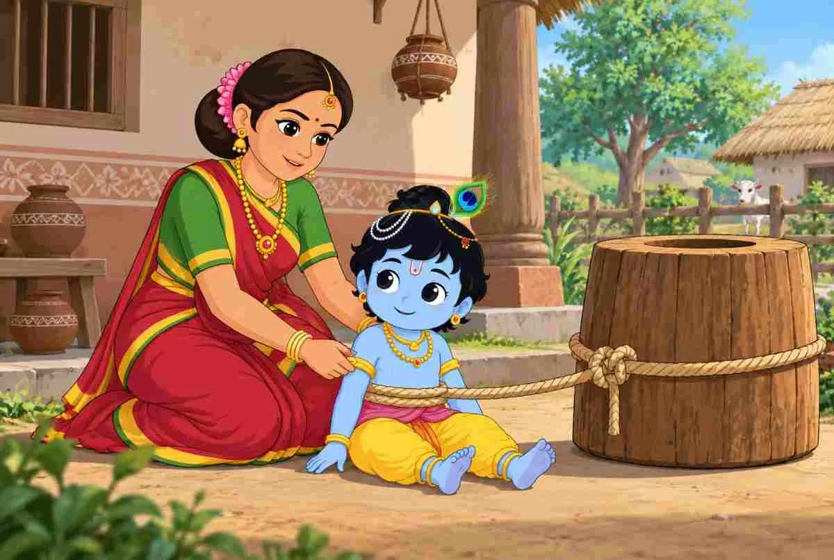 Lord Krishna and the Two Arjun Trees – Learning from Mistakes